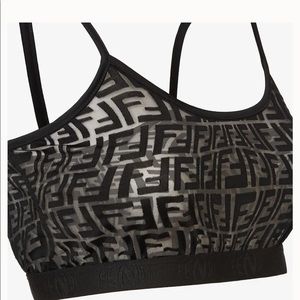 Brand NEW!! Fendi Set (Medium) Black Tulle Suit